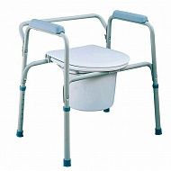 Кресло-стул Мега-Оптим с санитарным оснащением Санитар-07.