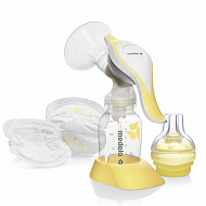 Medela Молокоотсос ручной двухфазный Хармони с соской.